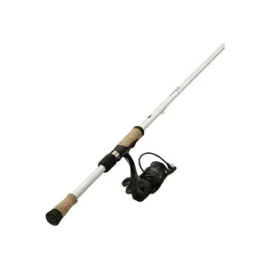 13 Fishing Code White 6' 6" Medium Large Spinning Combo (2000 Size Reel)