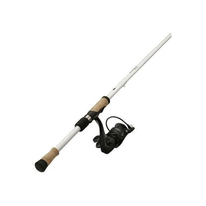 13 Fishing Code White 6' 6" Medium Large Spinning Combo (2000 Size Reel)