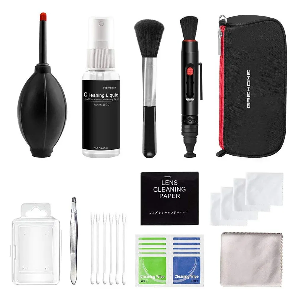 47-Piece DSLR Camera Sensor Lens Cleaning Kit