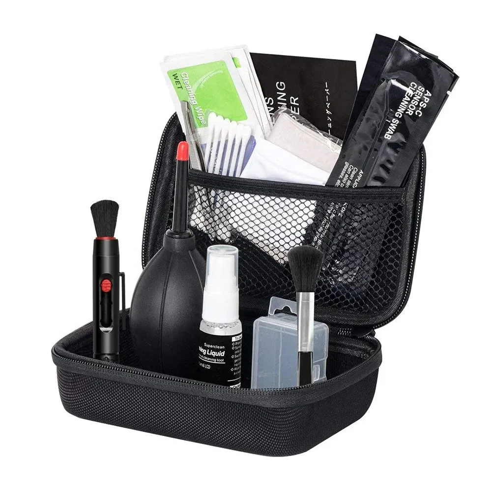 47-Piece DSLR Camera Sensor Lens Cleaning Kit