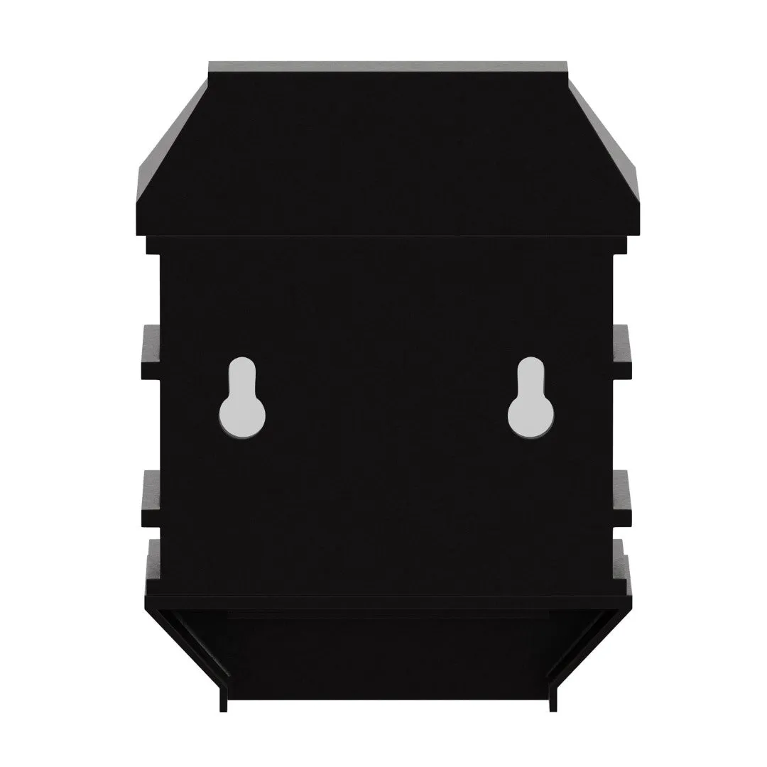6 Pack Wall Mount LED Solar Lights - Weather Resistant Decorative Solar Powered Lights - Deck and Fencing Solar Lights