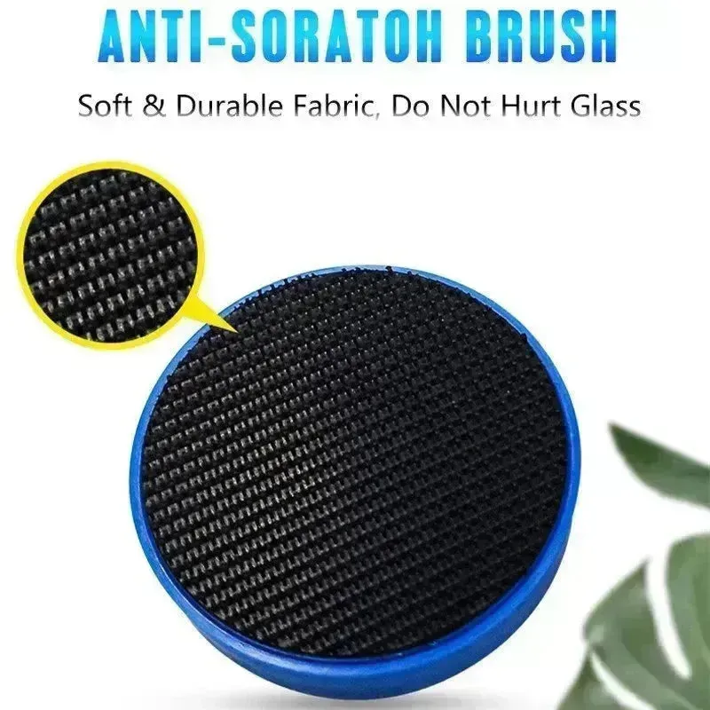 Aquarium Double-Sided Cleaning Brush – Magnetic Glass Cleaner for Fish Tanks