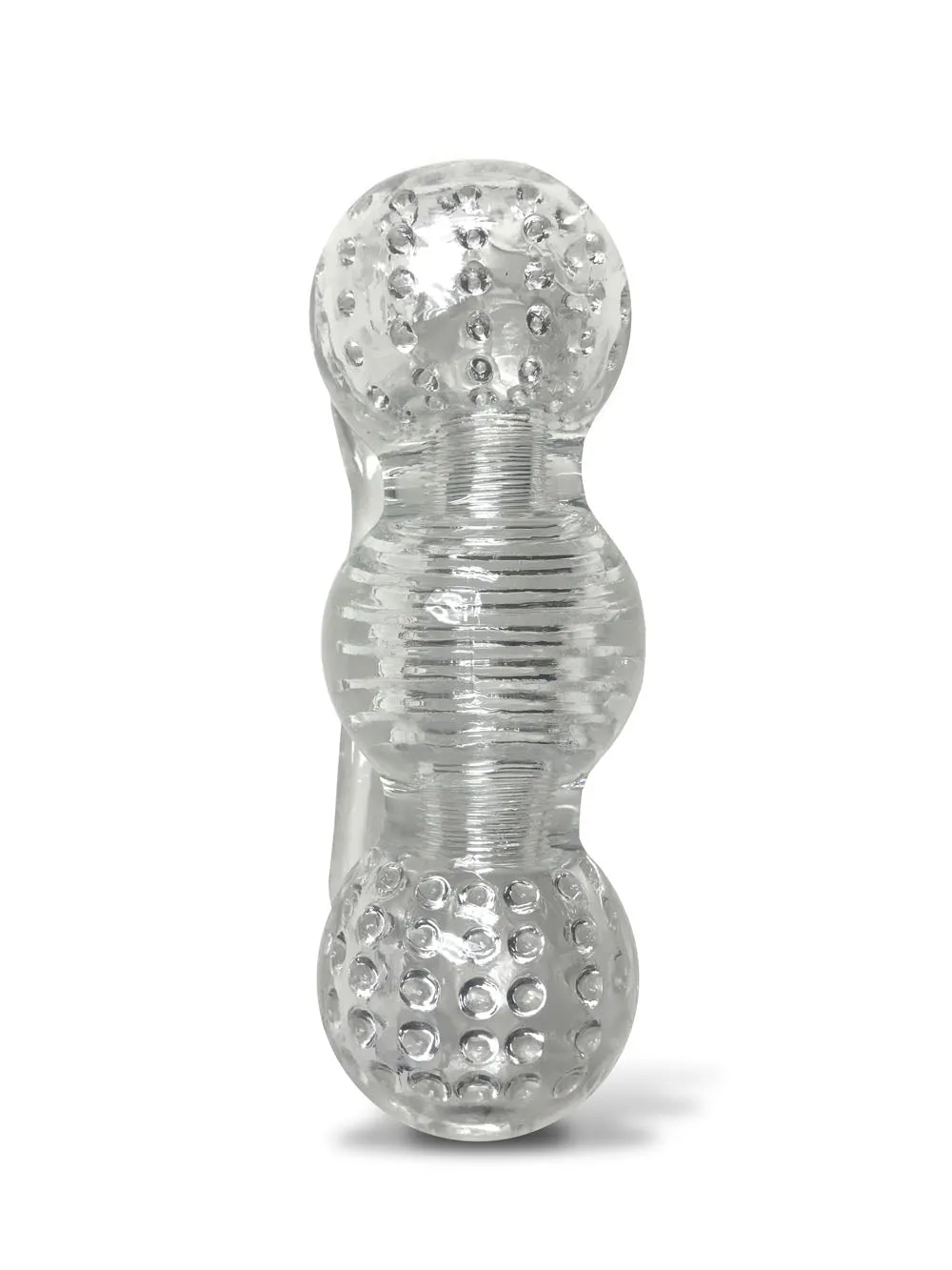 Clear Stroker Buddy: A Textured Tunnel for Fun and Comfort