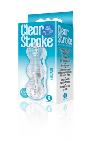 Clear Stroker Buddy: A Textured Tunnel for Fun and Comfort