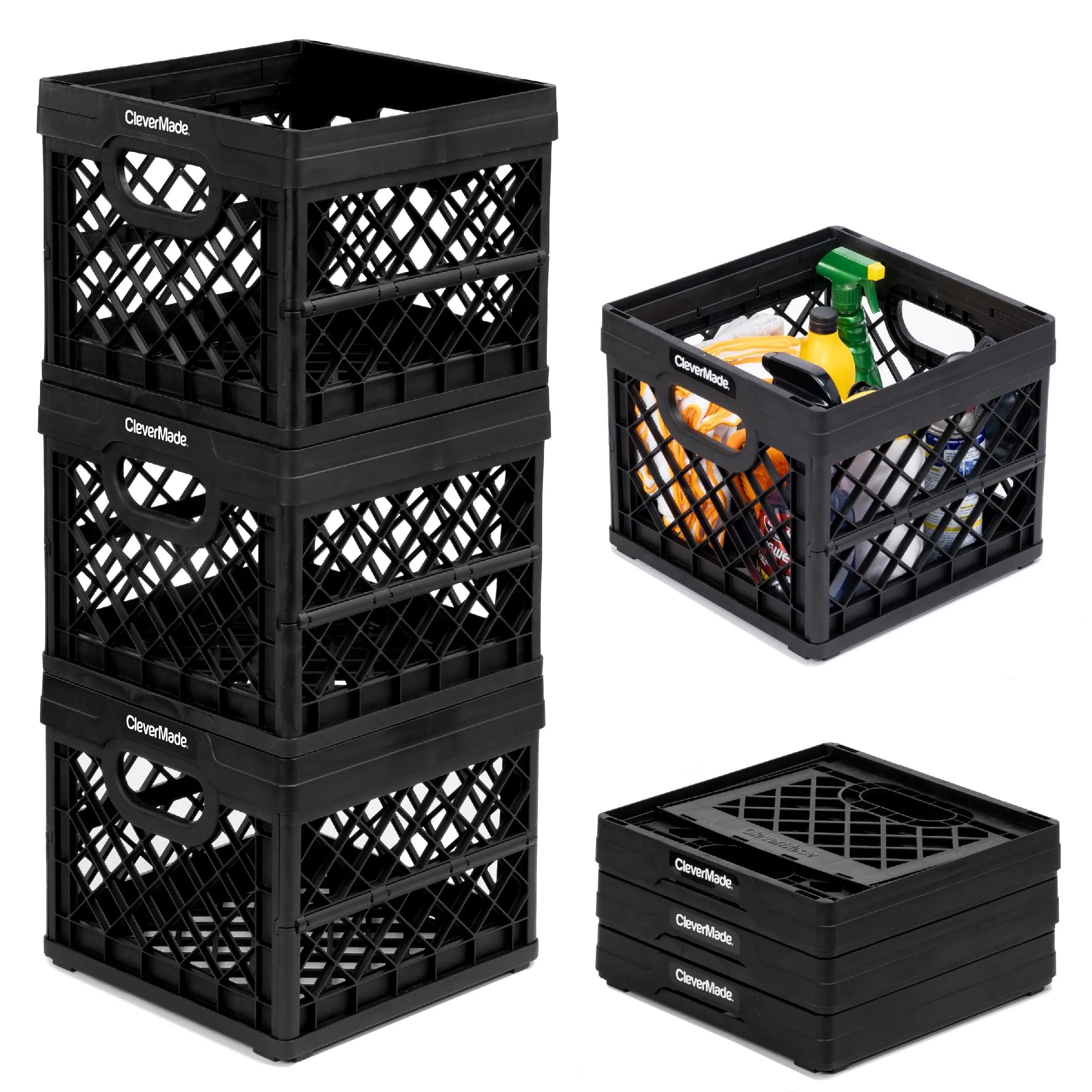 Collapsible Milk Crate