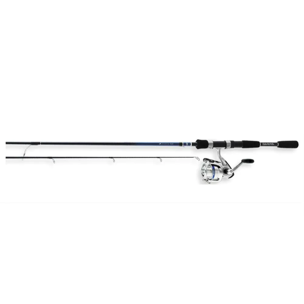 Daiwa D-Shock 2BB 2-Piece Spinning Combo