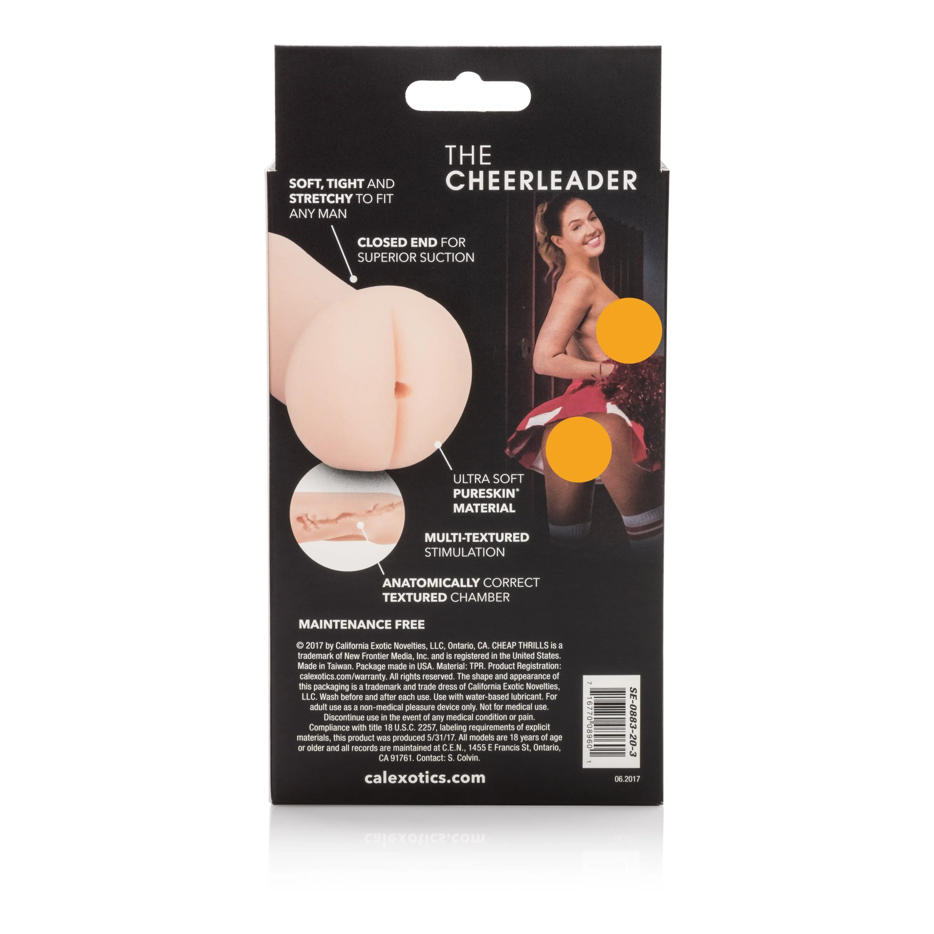 Dreamy Cheerleader: Realistic and Silky Pleasure Toy for Fun and Comfort