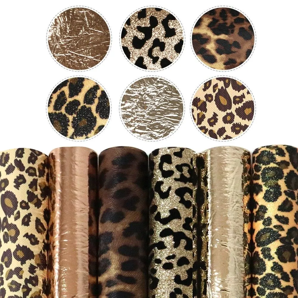 Elegant Fish Scale Dot Faux Leather Crafting Kit for Creative Projects