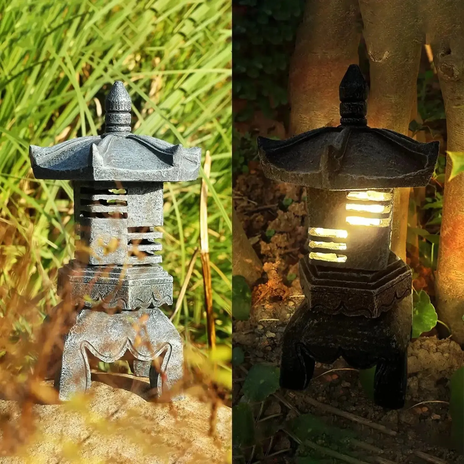 Japanese solar lantern