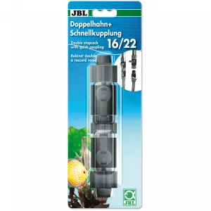 JBL double stopcock quick coupling 16/22