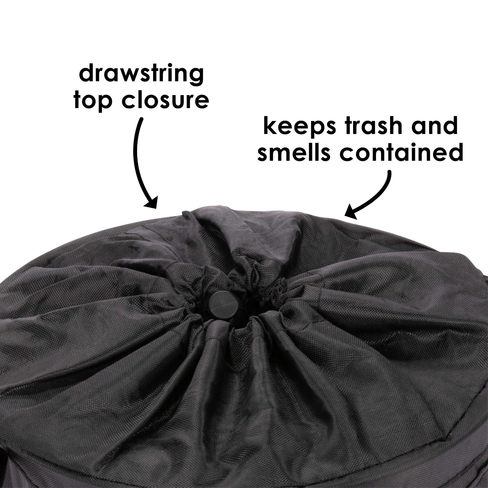 Pop Up Trash Bin | Black