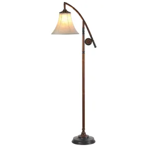 Rod and Reel 64"H Floor Lamp