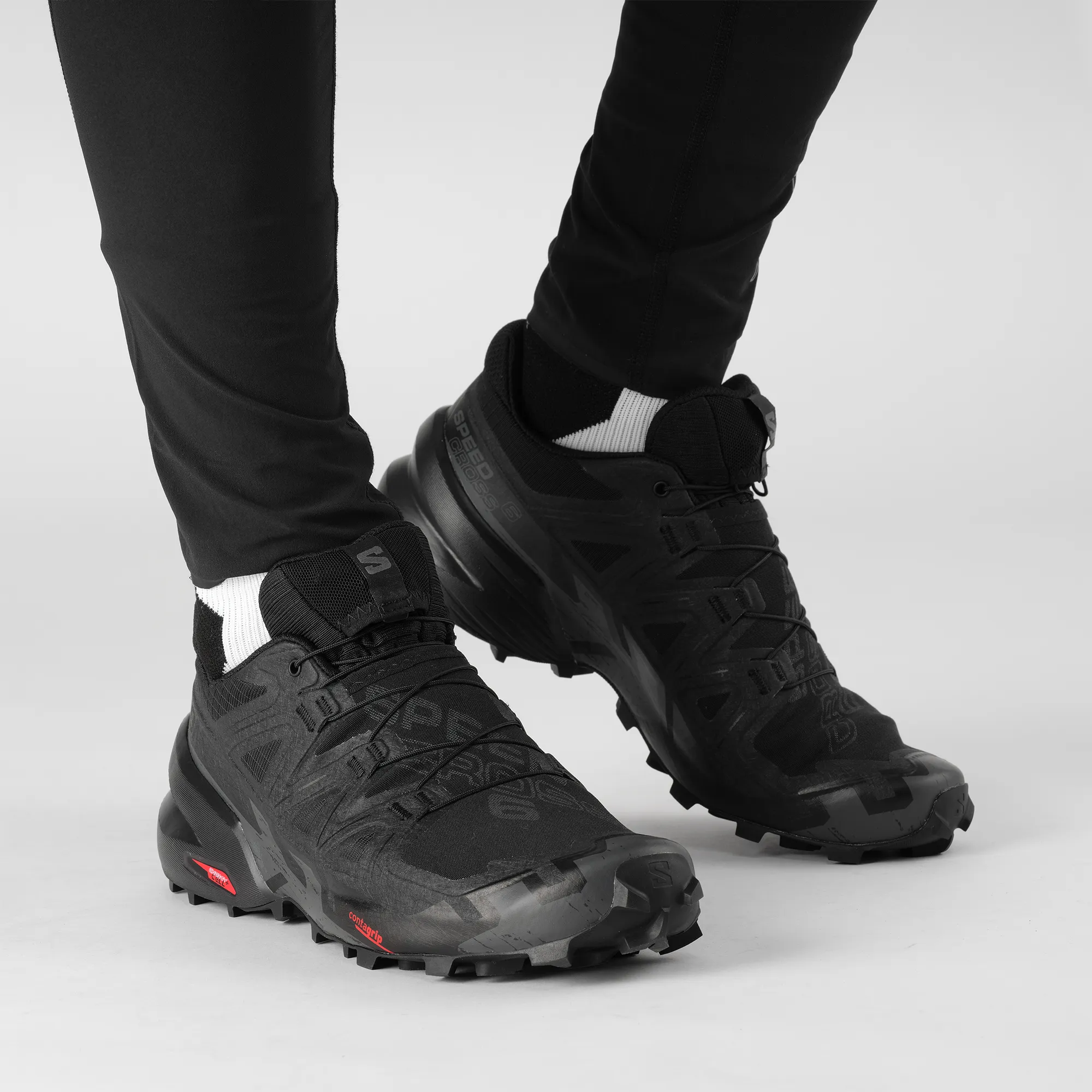 Salomon Speedcross 6 Mens Trail Runners - Black